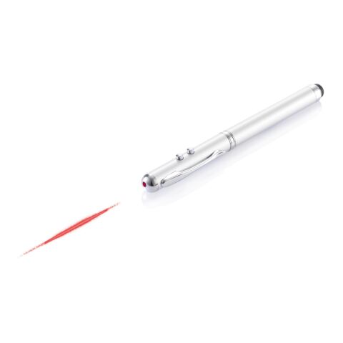 Bolígrafo 4 en 1 plata | sin montaje de publicidad | no disponible | no disponible | no disponible