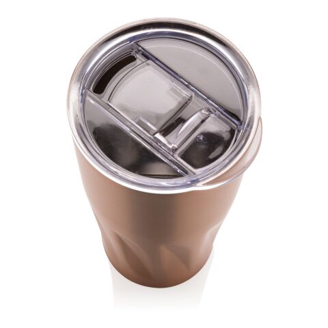 Taza al vacío con capa de cobre dorado | sin montaje de publicidad | no disponible | no disponible | no disponible