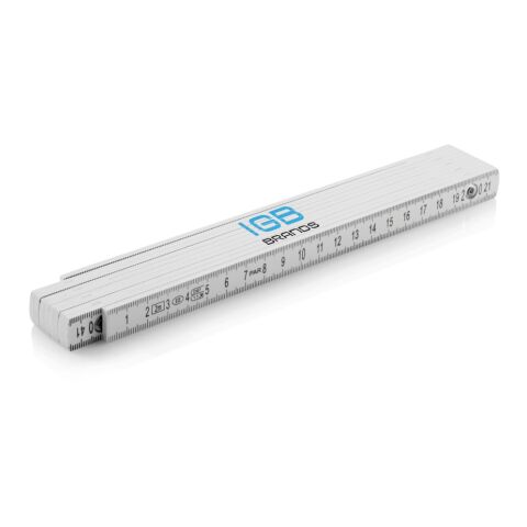 Regla plegable de fibra de vidrio blanco | sin montaje de publicidad | no disponible | no disponible