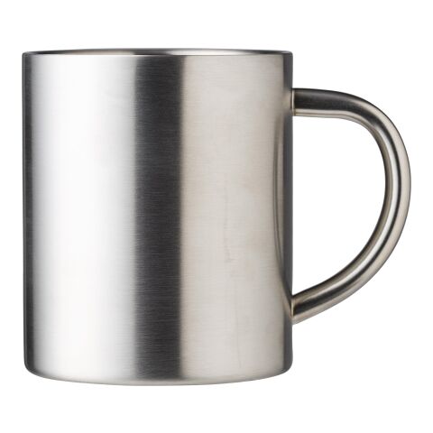 Taza de acero inox. Braylen plata