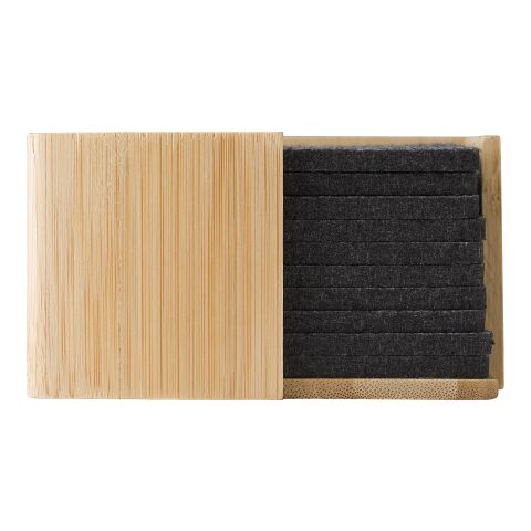 Set de posavasos de fieltro RPET Lawrence gris | sin montaje de publicidad | no disponible | no disponible