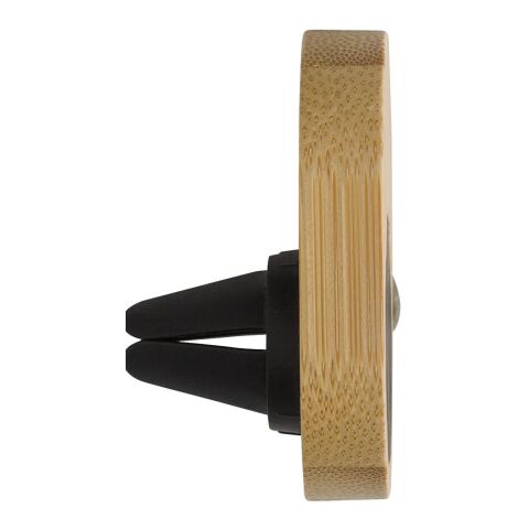 Soporte para teléfono de bambú Larry marrón | sin montaje de publicidad | no disponible | no disponible