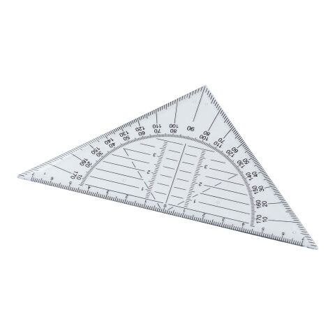 Triángulo de plástico para medición transparente | sin montaje de publicidad | no disponible | no disponible
