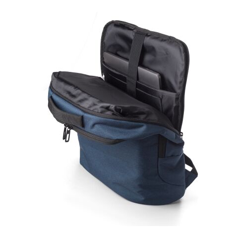 Mochila de poliéster para pc Nicolas azul | sin montaje de publicidad | no disponible | no disponible