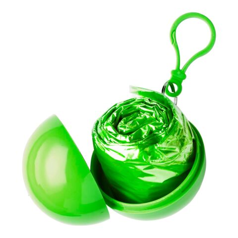 Pelota de plástico con un poncho verde claro | sin montaje de publicidad | no disponible | no disponible