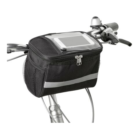 Nevera para la bicicleta/moto de poliéster 600D negro | sin montaje de publicidad | no disponible | no disponible