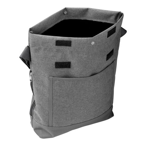 Bolsa en loneta, gran compartimento central gris | sin montaje de publicidad | no disponible | no disponible