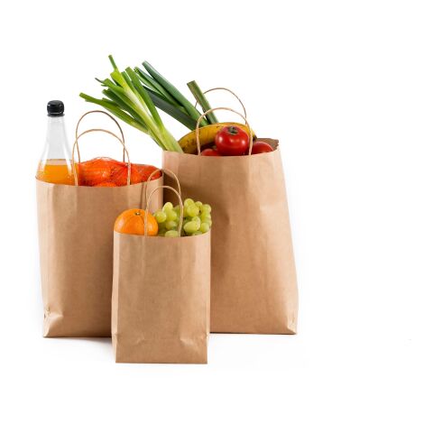 Bolsa de papel marrón | sin montaje de publicidad | no disponible | no disponible