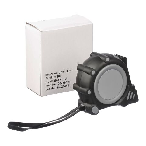 Flexómetro de 5 m negro | sin montaje de publicidad | no disponible | no disponible