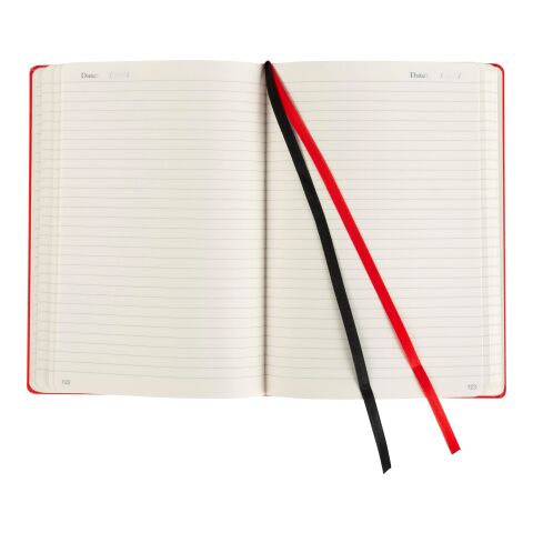 Cuaderno de cartón (aprox. A5). blanco | sin montaje de publicidad | no disponible | no disponible