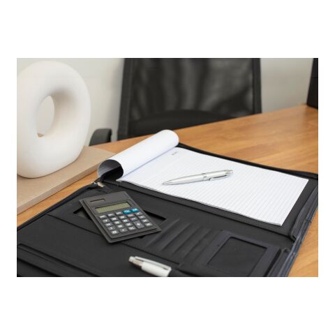 Carpeta congresos A4 negro | sin montaje de publicidad | no disponible | no disponible