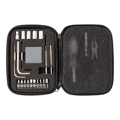 Kit de herramientas negro | sin montaje de publicidad | no disponible | no disponible