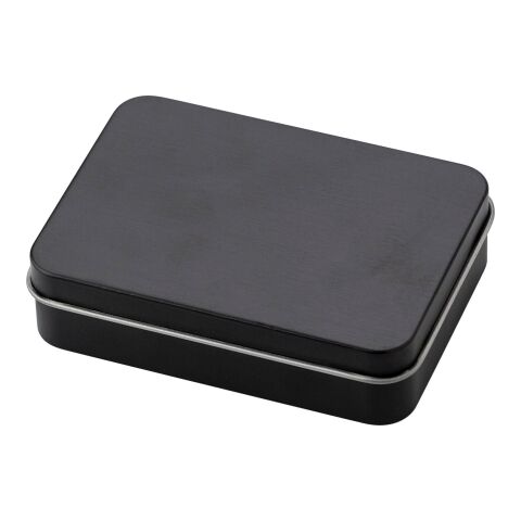 Lata de metal con naipes plata | sin montaje de publicidad | no disponible | no disponible