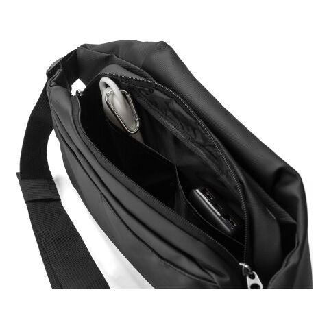 Bolsa bandolera de poliéster Bria azul | sin montaje de publicidad | no disponible | no disponible