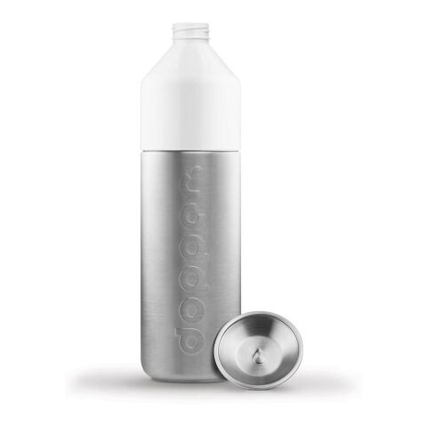 Dopper Steel 1.1L plata/blanco | sin montaje de publicidad | no disponible | no disponible
