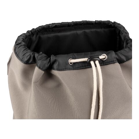 Mochila para pc de lona de poliéster Jürgen marrón | sin montaje de publicidad | no disponible | no disponible