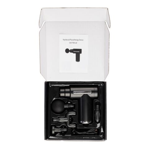 Pistola de masaje de ABS Axel negro | sin montaje de publicidad | no disponible | no disponible