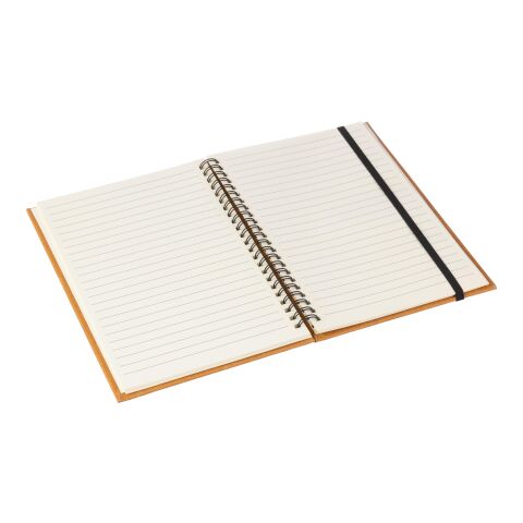 Cuaderno de cuero reciclado Egon marrón | sin montaje de publicidad | no disponible | no disponible