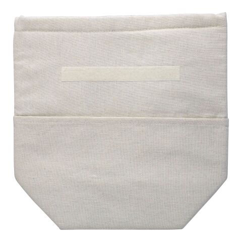 Bolsa nevera enrollable de algodón reciclado Faith beige | sin montaje de publicidad | no disponible | no disponible