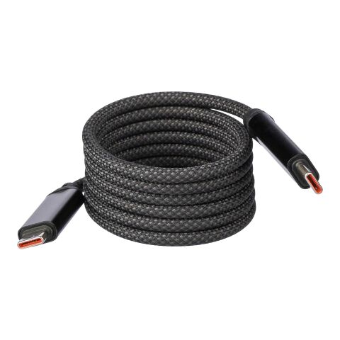 Cable de carga y transferencia 60W de nailon Janet negro | sin montaje de publicidad | no disponible | no disponible