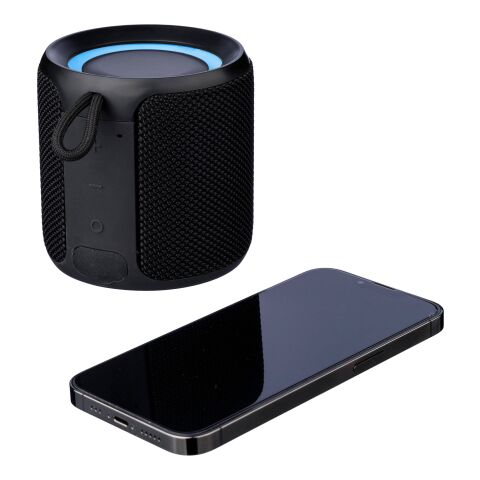 Altavoz de ABS reciclado para exteriores Lloyd negro | sin montaje de publicidad | no disponible | no disponible