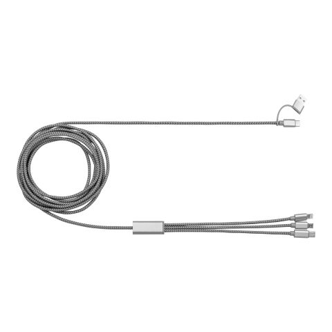 Cable de carga BrandCharger Trident 2+ gris | sin montaje de publicidad | no disponible | no disponible