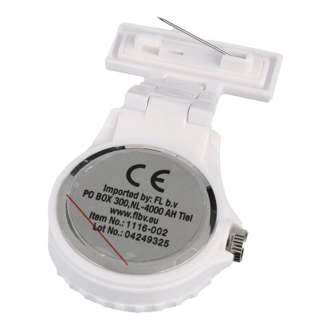Reloj de enfermera blanco | sin montaje de publicidad | no disponible | no disponible