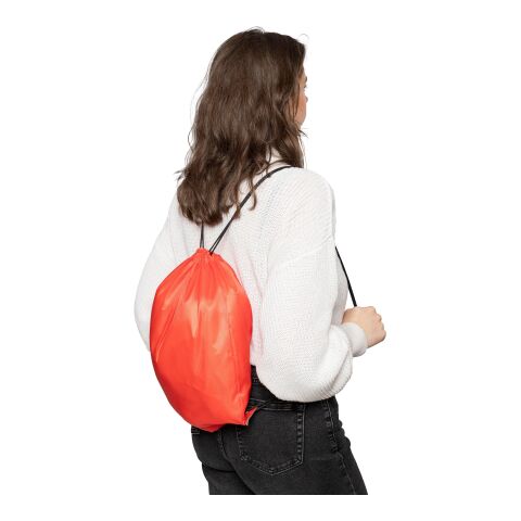 Mochila de cuerdas de poliéster Isolde amarillo | sin montaje de publicidad | no disponible | no disponible