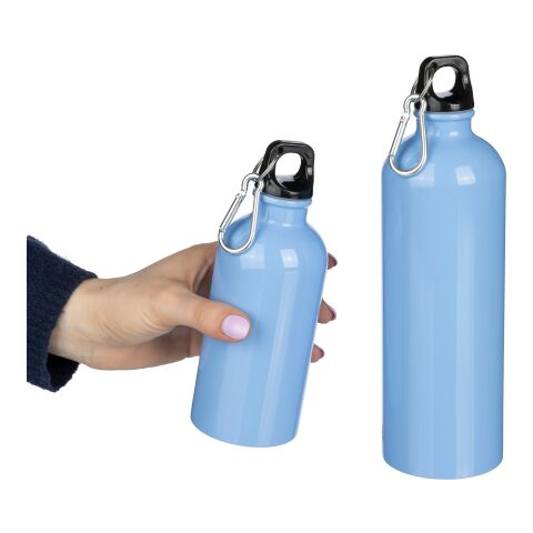 Bidón de acero inox. reciclado Sable plata | sin montaje de publicidad | no disponible | no disponible