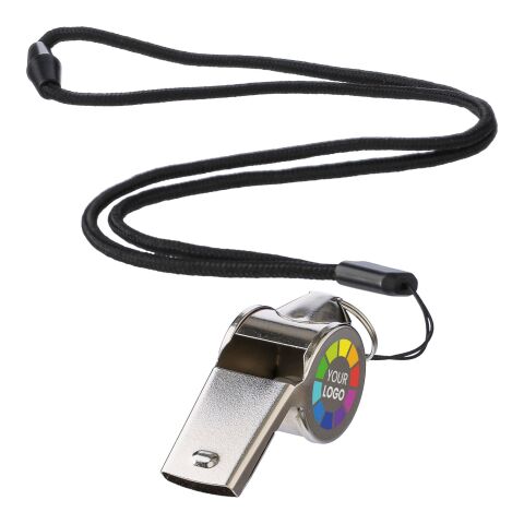 Silbato de metal Rebecca plata | sin montaje de publicidad | no disponible | no disponible