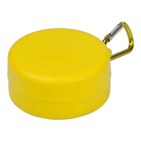 Vaso plegable de 220 ml amarillo | sin montaje de publicidad | no disponible | no disponible