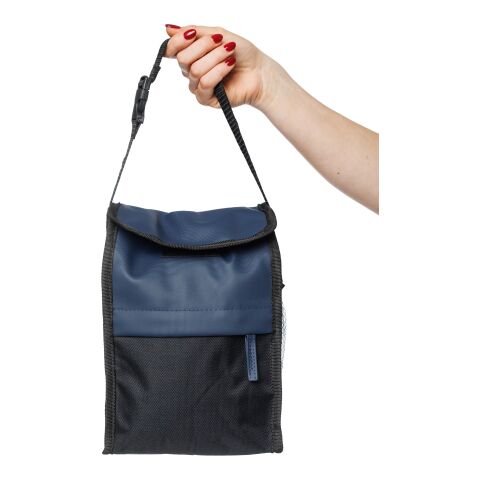 Bolsa isotérmica de poliéster rPET (600D) Eira azul | sin montaje de publicidad | no disponible | no disponible