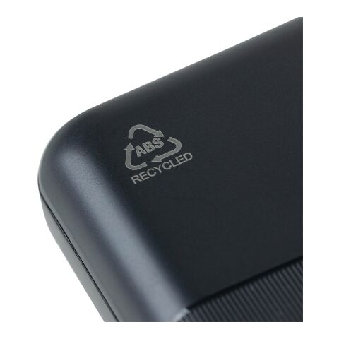 Power Bank de ABS reciclado Rayen blanco | sin montaje de publicidad | no disponible | no disponible