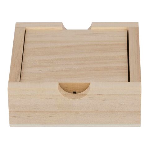 Sudoku de madera de pino Kenza marrón | sin montaje de publicidad