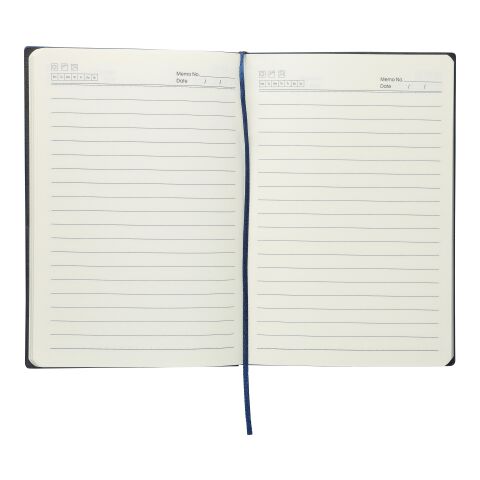 Cuaderno de PU reciclado (A5) Elian azul | sin montaje de publicidad | no disponible | no disponible