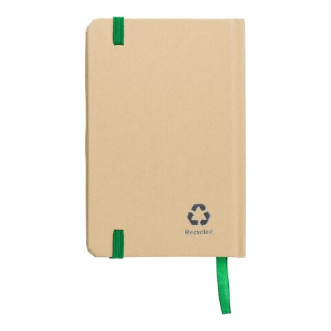 Cuaderno de papel reciclado (A6) John verde lima | sin montaje de publicidad | no disponible | no disponible