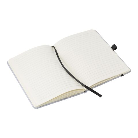 Cuaderno de fieltro rPET Harper verde oscuro | sin montaje de publicidad | no disponible | no disponible