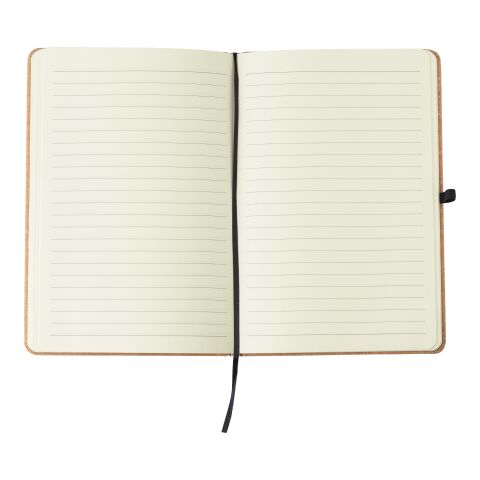 Cuaderno de cuero reciclado Gianna negro | sin montaje de publicidad | no disponible | no disponible