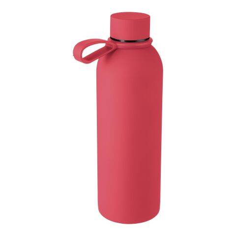 Botella termo de acero inox. reciclado (500 ml) Sena rojo | sin montaje de publicidad | no disponible | no disponible