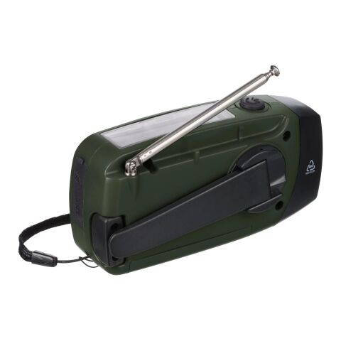 Radio de emergencia Solan | Reciclada verde