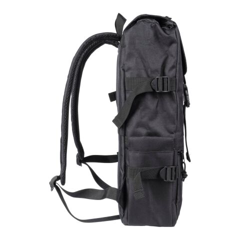 Mochila Vayo | Reciclada | Portátil 15" | 11 l negro