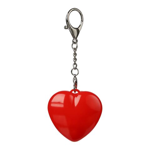 Llavero con luz Gleamo | Forma de corazón rojo