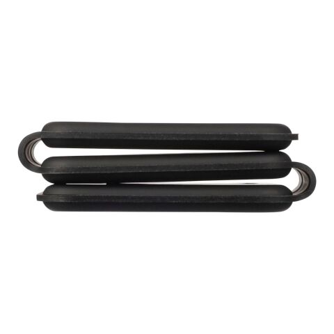 Cargador inalámbrico Trigo | Reciclado | 3-en-1 negro