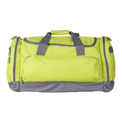 Bolsa de viaje de poliéster verde lima