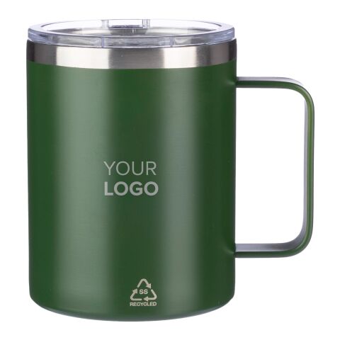 Taza termo de acero inox. Renate blanco