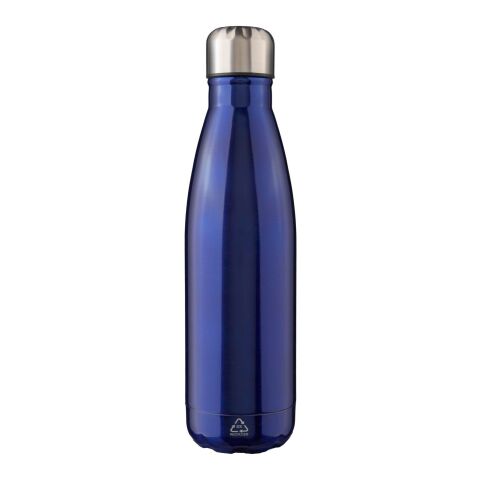 Botella de acero inox. reciclado Cliff azul