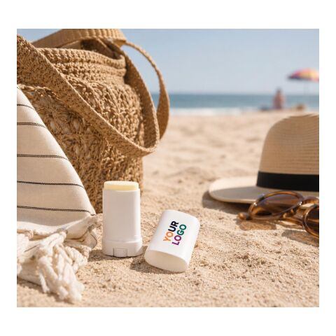Stick de protección solar SPF 30 blanco