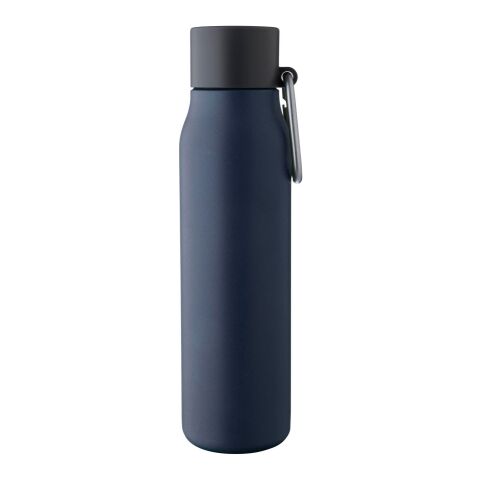 Botella de acero inox. reciclado Cassian azul