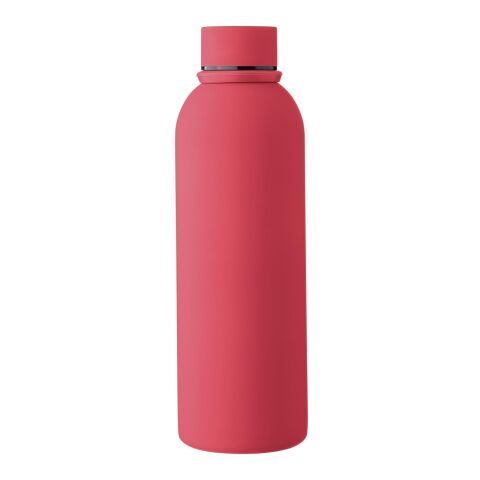 Botella termo de acero inox. reciclado (500 ml) Sena rojo