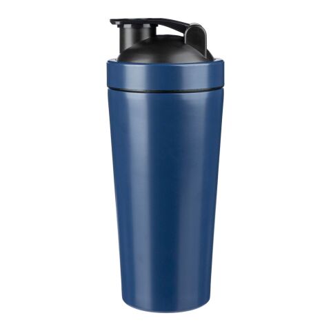 Vaso agitador de acero inox. reciclado (750 ml) Orla azul cobalto